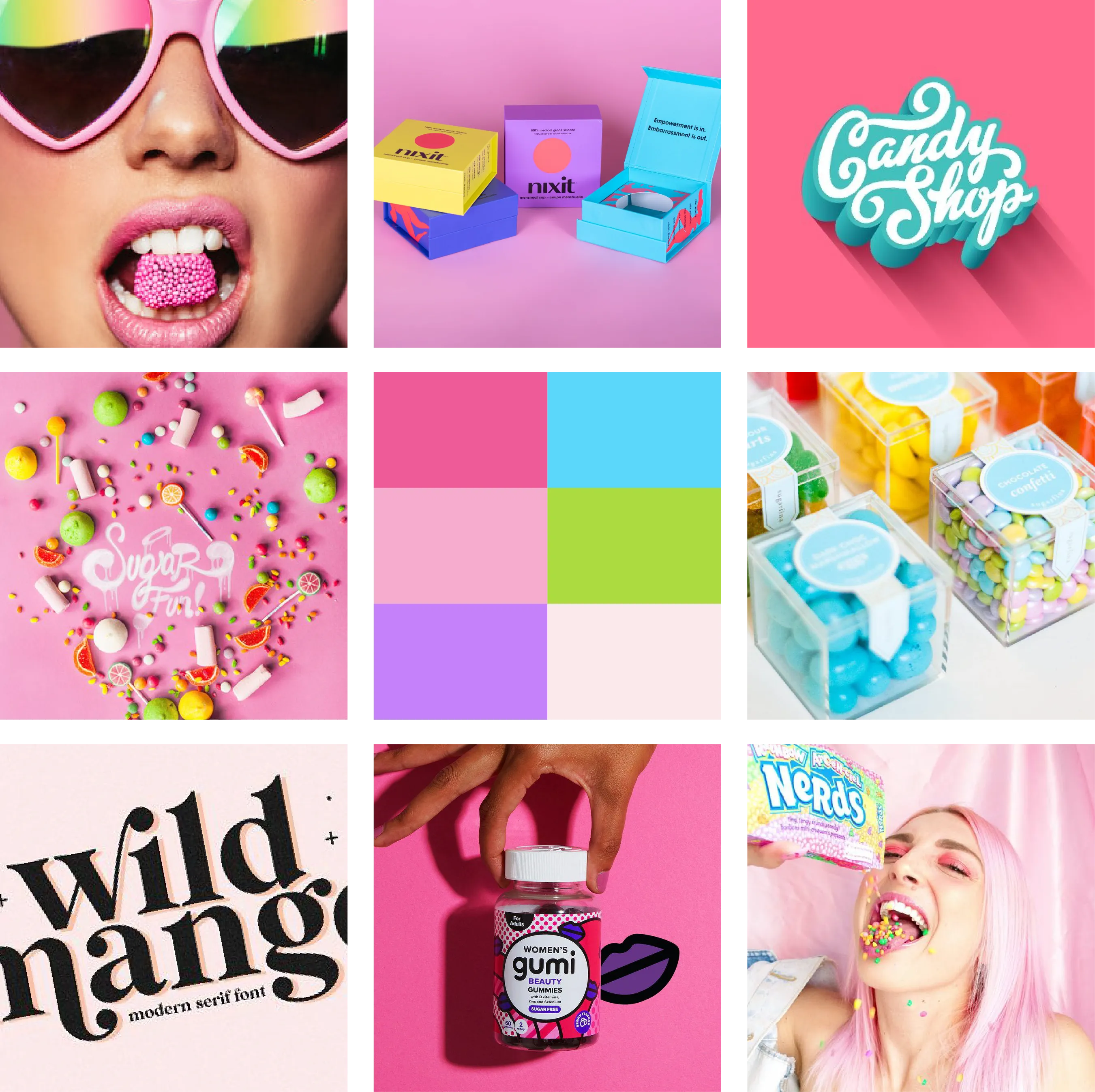 Simply Sweets Moodboard